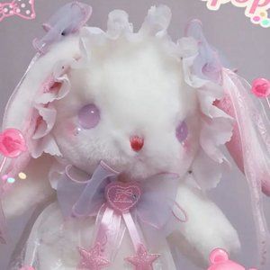 Star Bunny Plush Bag | Lolita Bag Women Bag Lolita Doll Toy #371
